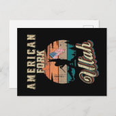 American Fork Utah Briefkaart (Voorkant / Achterkant)