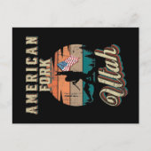 American Fork Utah Briefkaart (Voorkant)