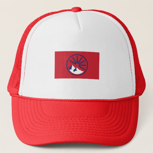 American Fork Utah Hoed Trucker Pet (Voorkant)