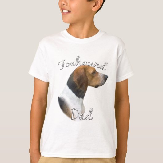 American Foxhound Dad 2 T-shirt (Voorkant)