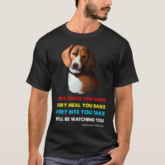 American Foxhound Dog American Foxhound T-shirt (Voorkant)