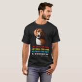 American Foxhound Dog American Foxhound T-shirt (Voorkant volledig)