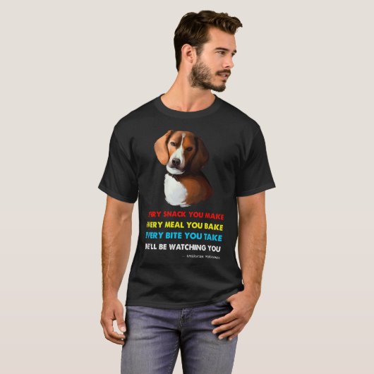 American Foxhound Dog American Foxhound T-shirt (Voorkant volledig)
