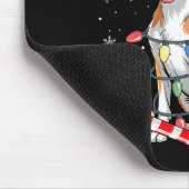 American Foxhound Dog Ugly Christmas Candy Cane Tr Muismat (Hoek)