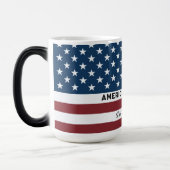 American Freedom Personalized Name Magische Mok (Links)