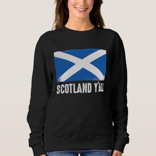American Funny Scottish Scotland Y'All Trui (Voorkant)