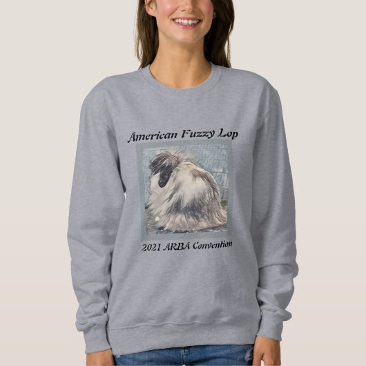 American Fuzzy Lop 2021 Convention Sweatshirt (Voorkant)
