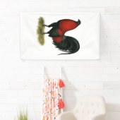 American Game BB Black Red Rooster Spandoek (Insitu)