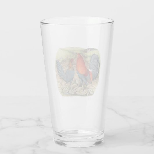 American Game Blue Reds Glas (Achterkant)