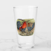 American Game Blue Reds Glas (Voorkant)