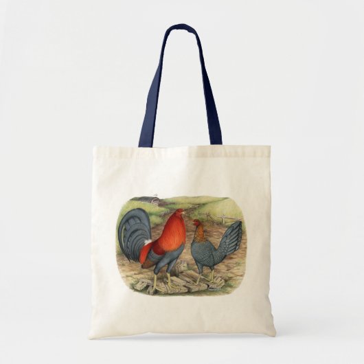 American Game Blue Reds Tote Bag (Voorkant)