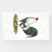 American Game Silver Blue Gamecock Spandoek (Horizontaal)