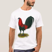American Gamecock:  Bruin Rood T-shirt (Voorkant)