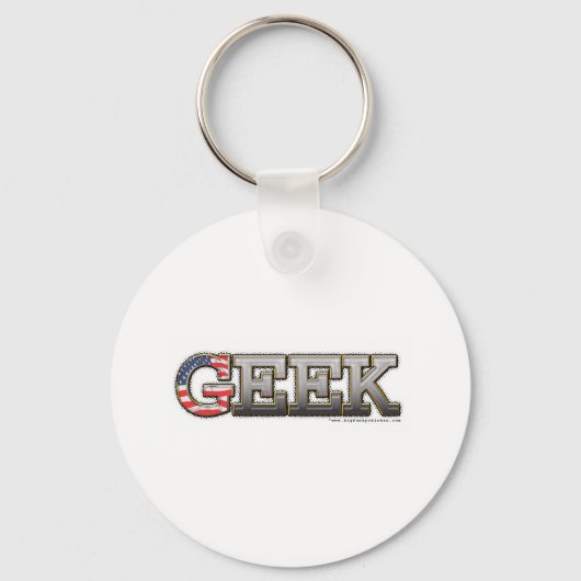 American Geek Sleutelhanger (Voorkant)