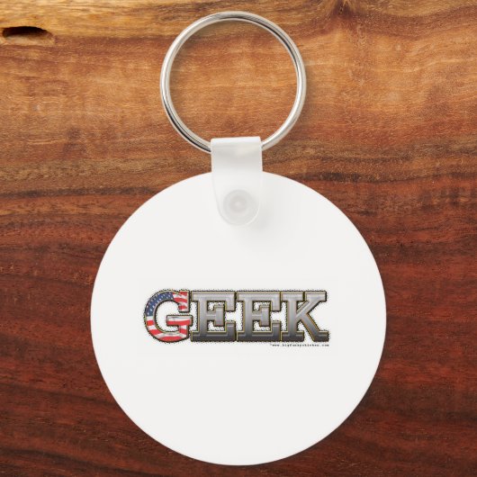 American Geek Sleutelhanger (Voorkant)