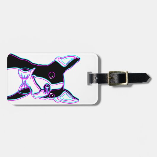 American Gentleman Bagagelabel (Voorkant horizontaal)