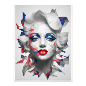 American girl 4 foto afdruk (Voorkant)