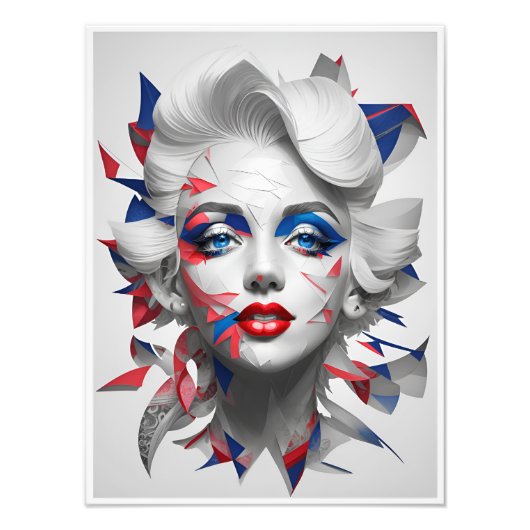 American girl 4 foto afdruk (Voorkant)