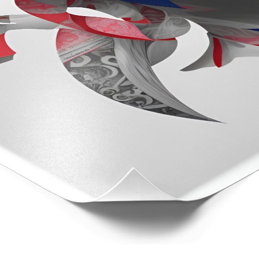 American girl 4 foto afdruk (Hoek)