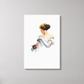 American Girl - Odd Moments van Harrison Fisher Canvas Afdruk (Voorkant)