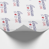 American Girl Stars Cadeaupapier (Hoek)