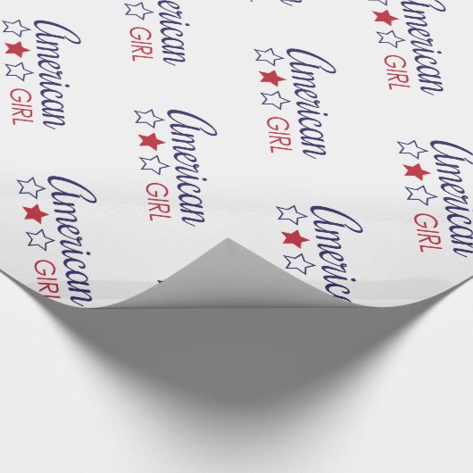 American Girl Stars Cadeaupapier (Hoek)