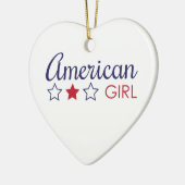 American Girl Stars Keramisch Ornament (Links)