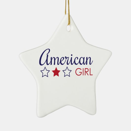 American Girl Stars Keramisch Ornament (Rechts)