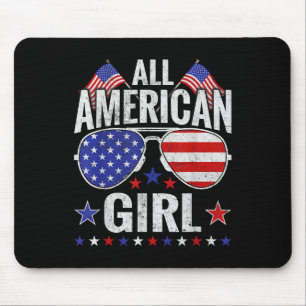American Girls Sungles Familie Patriottisch 4e Jul Muismat