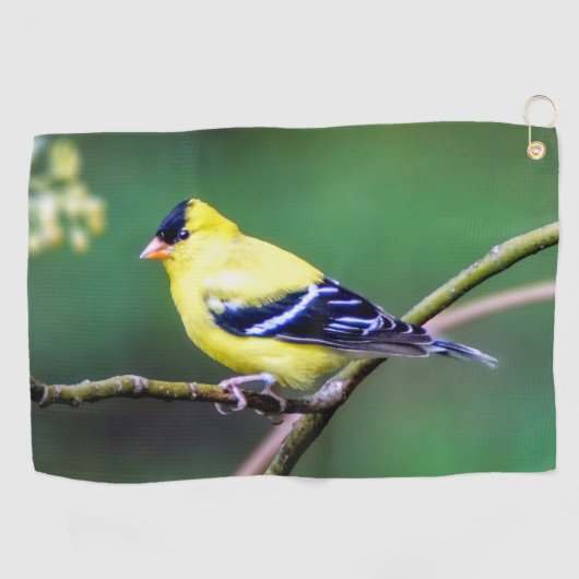 American Goldfinch Golf Towel Golfhanddoek (Horizontaal)
