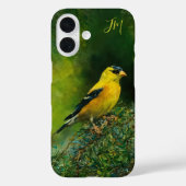 American Goldfinch Schilderij Custom Name Case-Mate iPhone Case (Achterkant)
