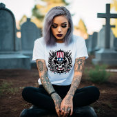 American Gothic 4 juli T-shirt