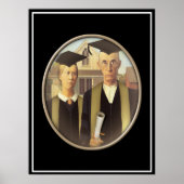 American Gothic Afstuderen Cameo Poster (Voorkant)