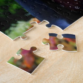 American Gothic Front Yard Jigzaag Puzzle Legpuzzel (Zijkant)
