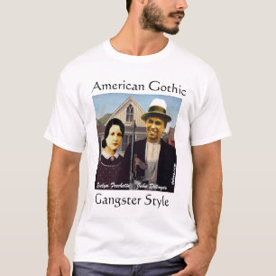 American gothic Gangster Style T-shirt
