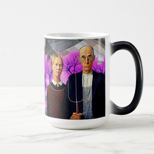 American Gothic Goes Wild – Retro Mok (Rechts)