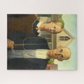 American Gothic │ Grant Wood Legpuzzel (Horizontaal)