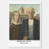 American Gothic, Grant Wood Magneet (Voorkant)