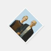 American Gothic Grant Wood Servet (Hoek)