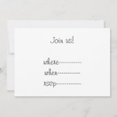 American Gothic Halloween Haunted House Kaart (Achterkant)