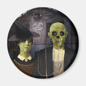 American Gothic Halloween Magneet (Voorkant)