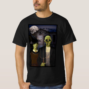 American Gothic Halloween T-shirt