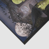 American Gothic Halloween Tissuepapier (Detail)