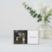 American Gothic Halloween Visitekaartje (Staand voorkant)