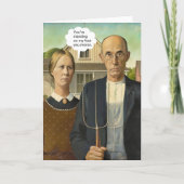 American Gothic  Kaart (Voorkant)