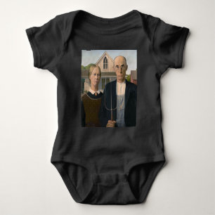 American Gothic: Landelijk leven Arme plattelandsb Romper
