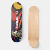 AMERICAN GRAFFIT - Aangepast Unicorn skateboard (Voorkant)
