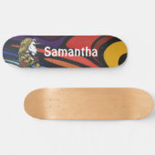 AMERICAN GRAFFIT - Aangepast Unicorn skateboard (Horizontaal)