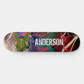 American Graffiti Personalized Dragon skateboard (Horizontaal)