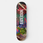 American Graffiti Personalized Dragon skateboard (Voorkant)